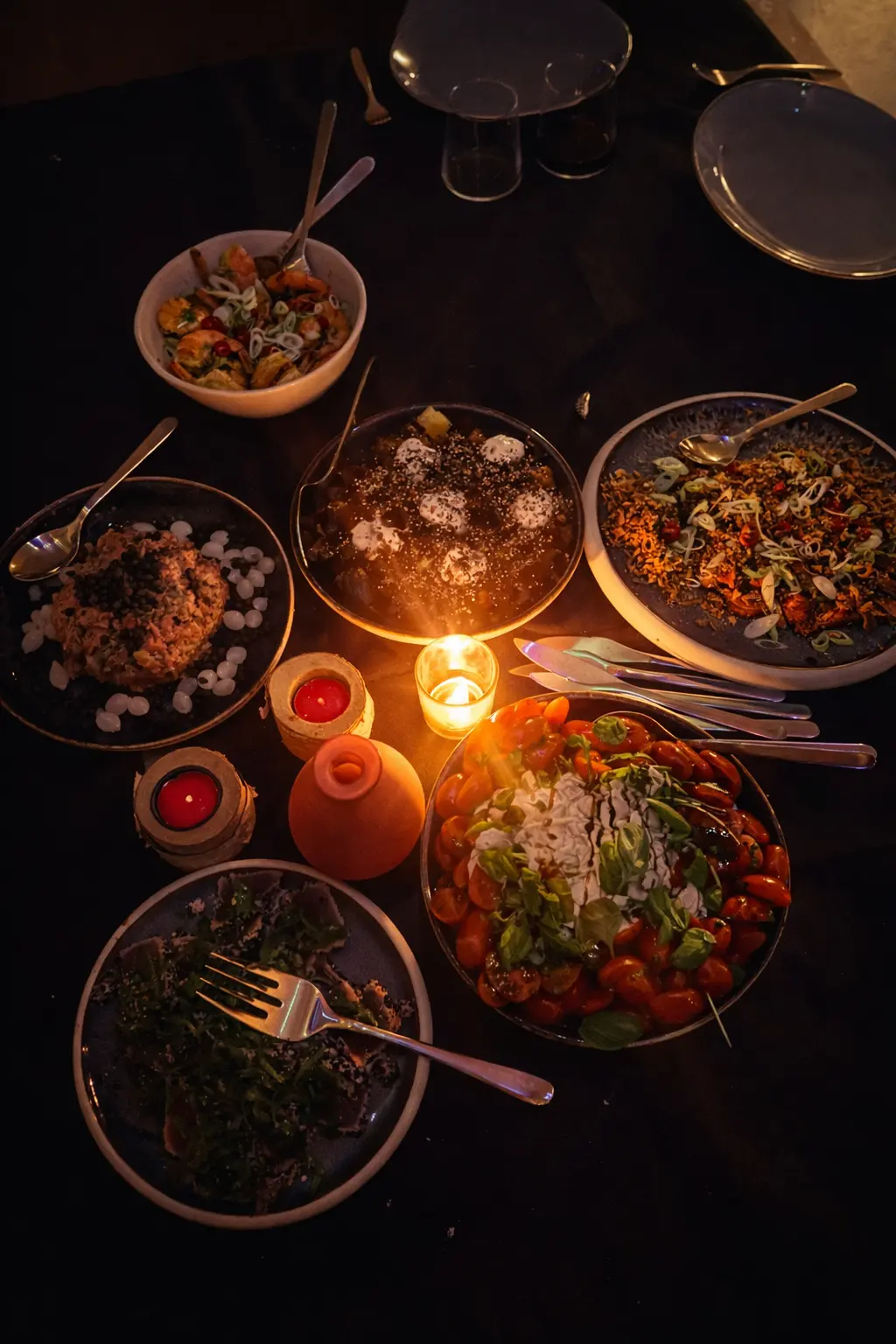 Gedekte tafel bij Chefs Atelier